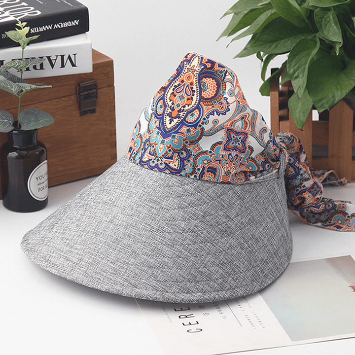 Women Summer Foldable Wide Brim Anti-Uv Sun Bucket Hat - MRSLM