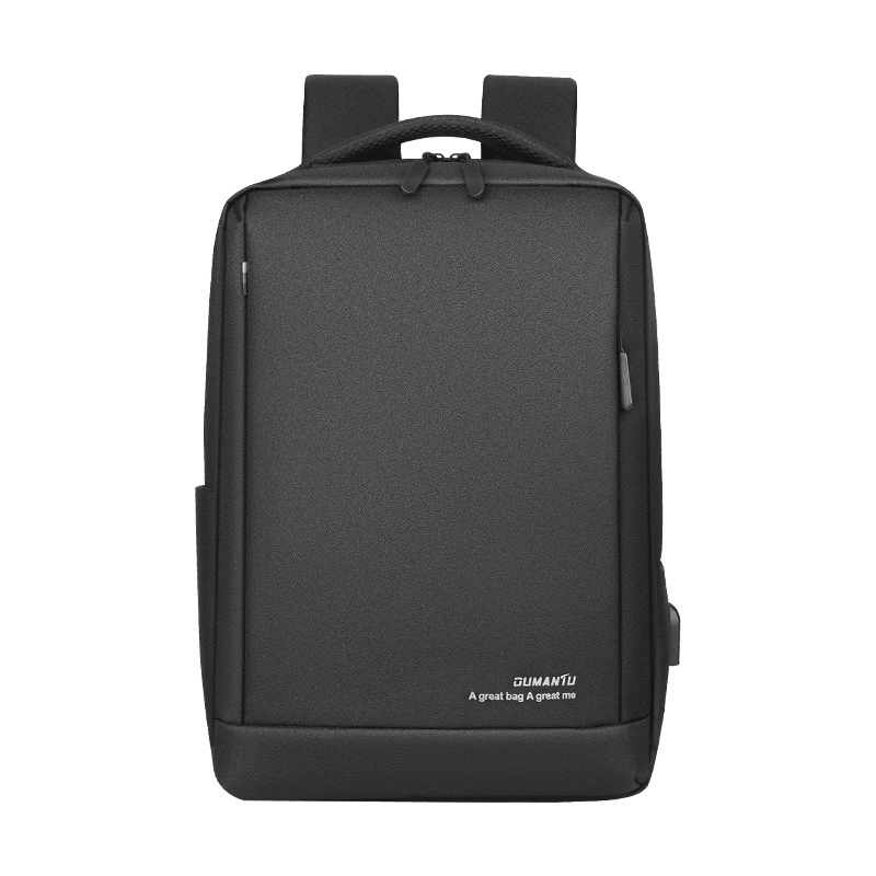 OUMANTU 13L School Backpack USB Charging Waterproof Men Shoulder Bag 14Inch Laptop Bag for Camping Travel - MRSLM