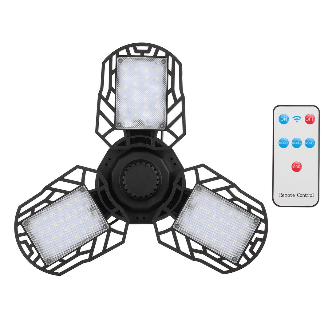 120W 6500K 78/104LED Folding Camping Light 5-Modes Usb/Solar Charging Waterproof Remote Control Super Bright Emergency Lamp - MRSLM