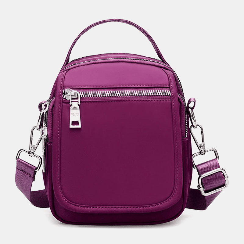 Women Mini Small Light Weight Waterproof Shoulder Bag Crossbody Bag Phone Bag - MRSLM