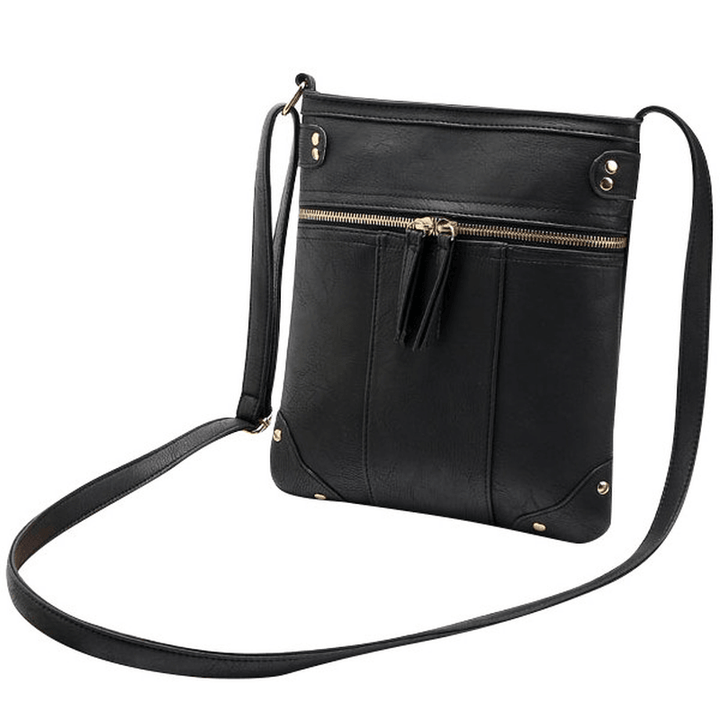 Women Vintage Messenger Bags Girls Casual Shoulder Bags Retro Crossbody Bags - MRSLM