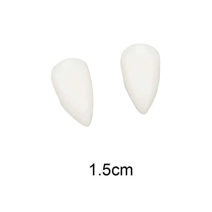 Halloween Costume Dentures Props Vampire Teeth Fangs Masquerade DIY Environmentally Friendly Resin Prop for Party - MRSLM