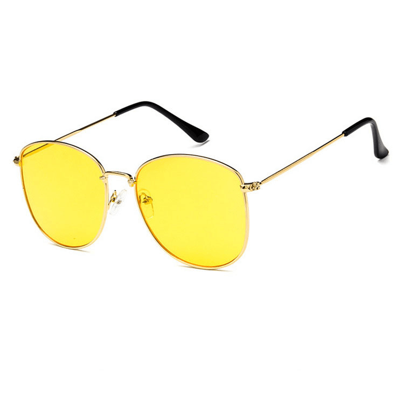 Fashion Irregular Ocean Film Sunglasses - MRSLM