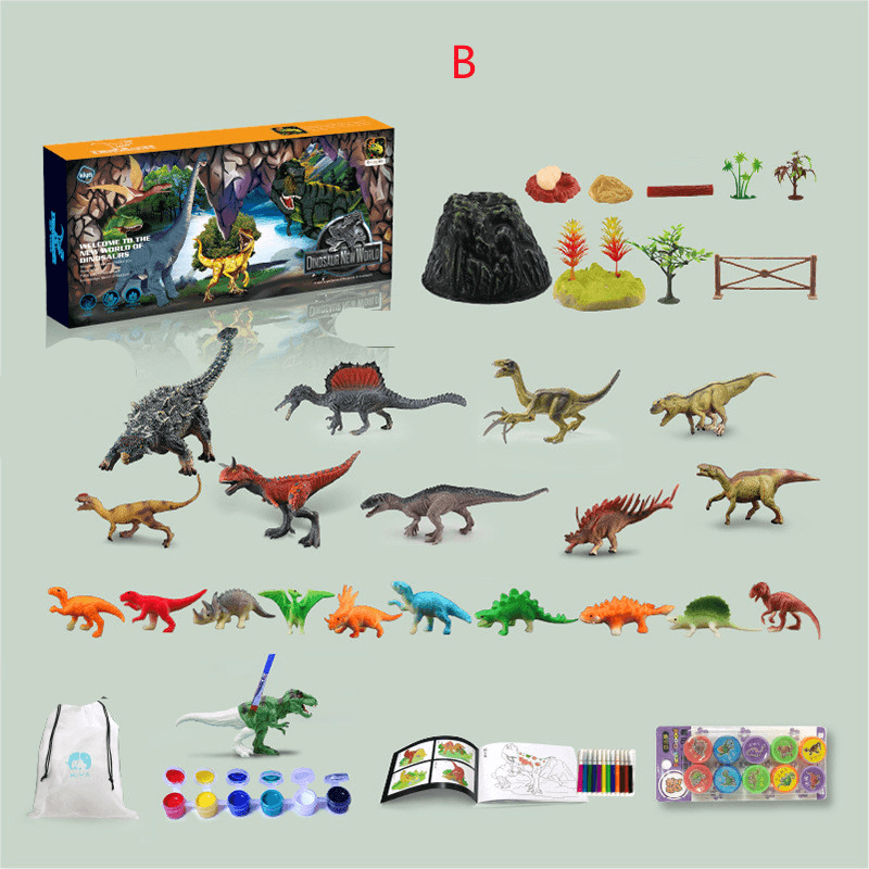 Static Dinosaur Tyrannosaurus Ancient Model Gift Box - MRSLM