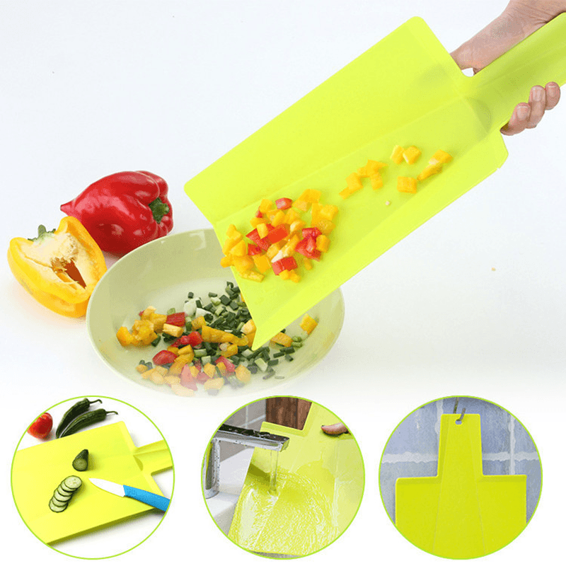 Ipree® Foldable Cutting Board Multi-Function Household Plastic Water Filter Board Home Picnic Kitchen Cookware - MRSLM