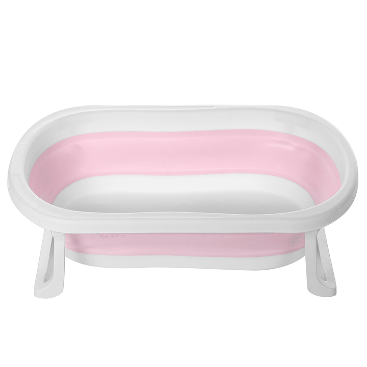 Baby Bathtub Foldable Travel Bath Large Newborn Kids Deluxe Wash Bath Tub - MRSLM