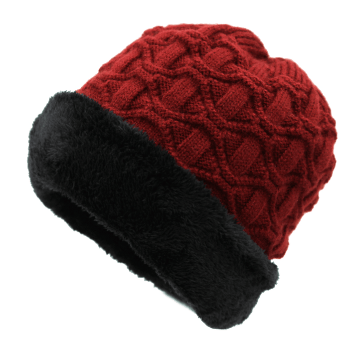 Knitted Hat and Woolen Cap Winter - MRSLM