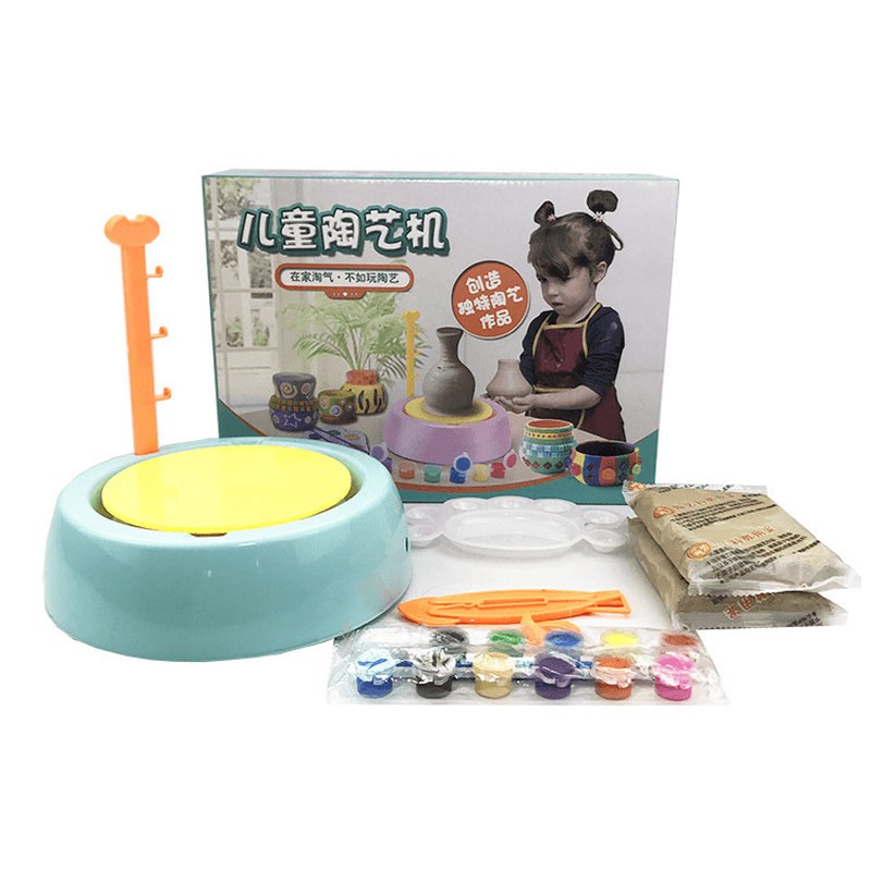 Children'S Handmade Pottery Machine Tool Set - MRSLM