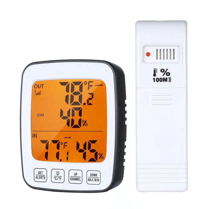 Digital Temperature & Humidity Meter Thermo-Hygrometer °C/°F Thermometer Hygrometer - MRSLM