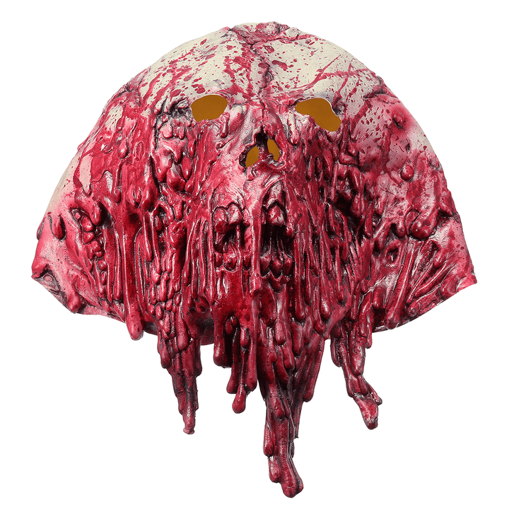 Halloween Mask Bloody Festival Skull Zombie Latex Cosplay Horror Costume Props Mask - MRSLM