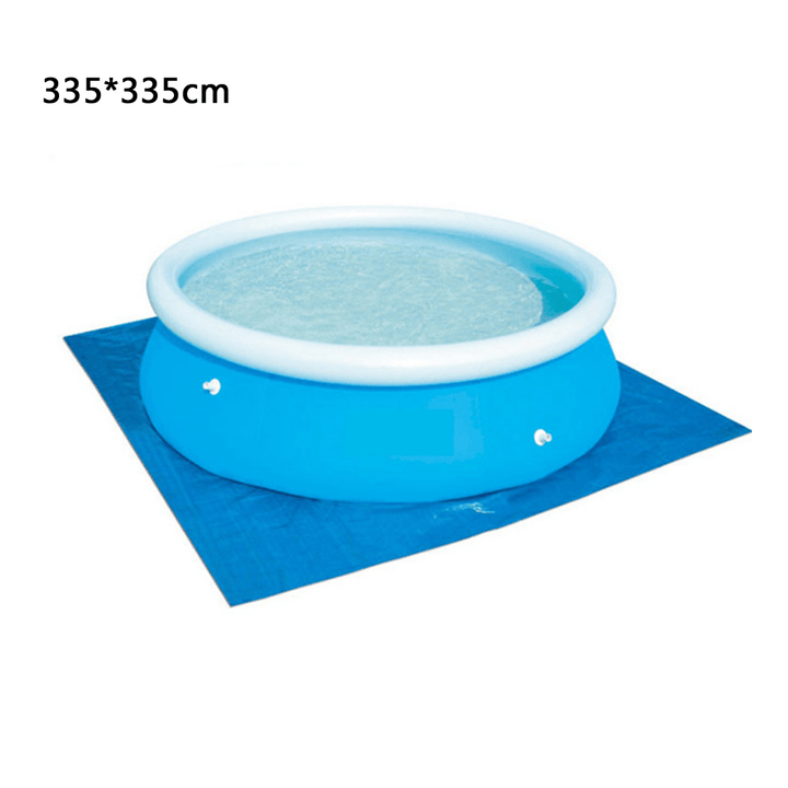 Fast Set Family Square Swimming Pool Sheet Cover for Outdoor Villa Garden Pool - MRSLM