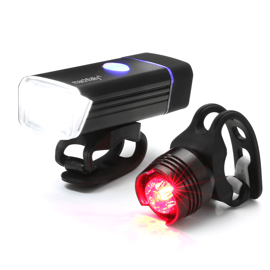 SGODDE Bicycle Headlights Tail Lights Set Rechargeable Bicycle Light with USB Port Super Bright Portable Outdoor Cycling Bike Light - MRSLM