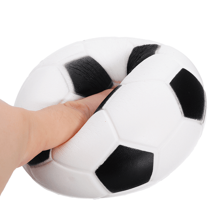 Jumbo Football Volleyball Squishy Slow Rising Cute Phone Straps Sport Ball Fun Kid Toy - MRSLM