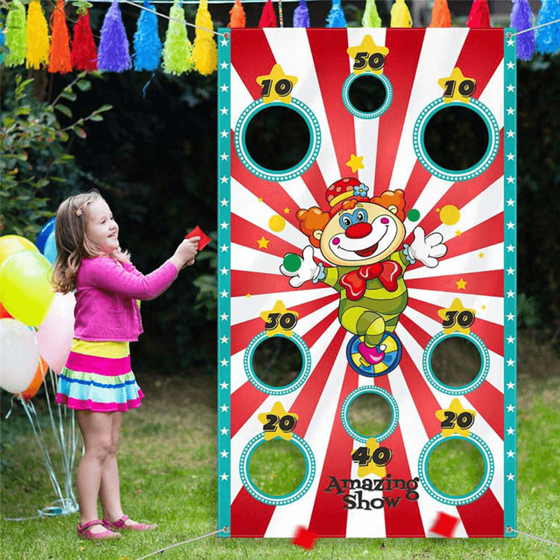 Carnival Halloween Throwing Game Hanging Flag - MRSLM