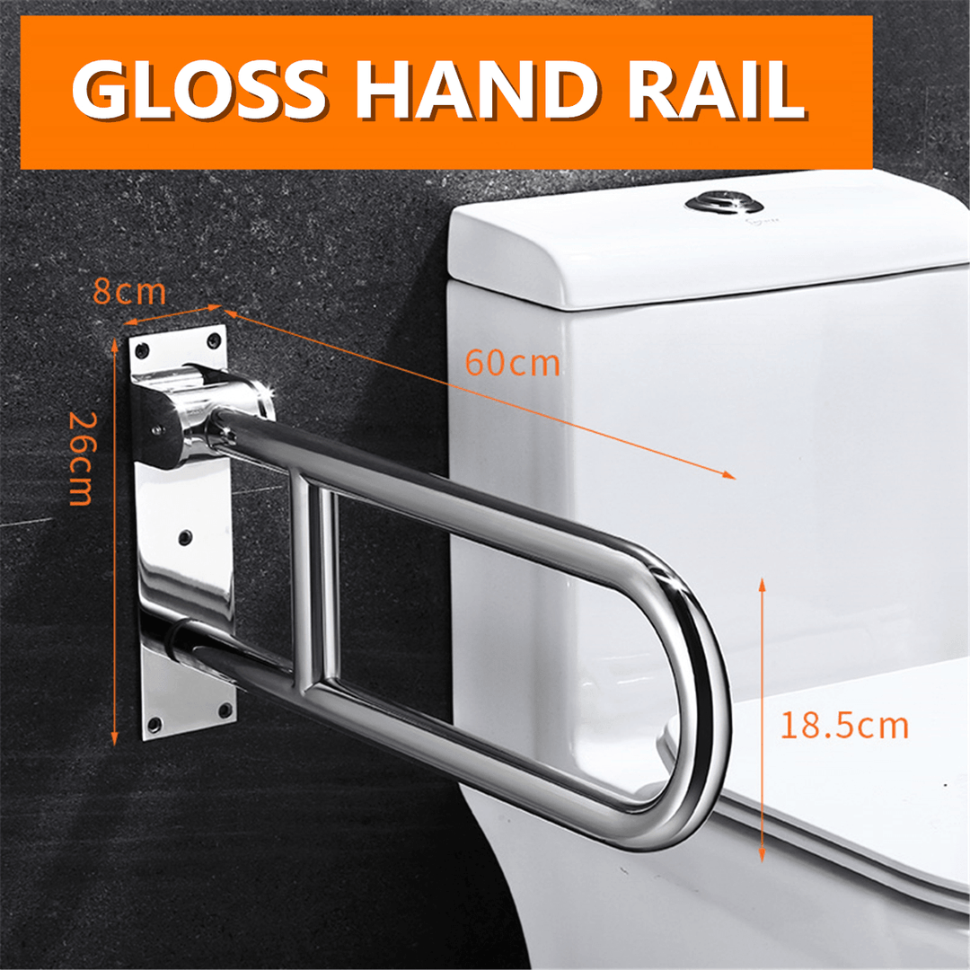 Stainless Steel Toilet Safety Frame Rail Grab Bar Handicap Bathroom Hand Grips - MRSLM