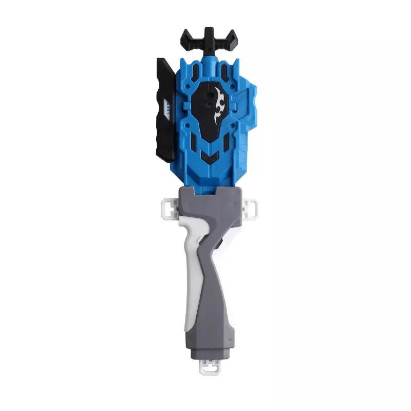 Burst Gyro Accessories Two-Way Pull Cord Launcher Left and Right Double Swivel Pull Ruler Launcher Handle Children'S Toys - MRSLM