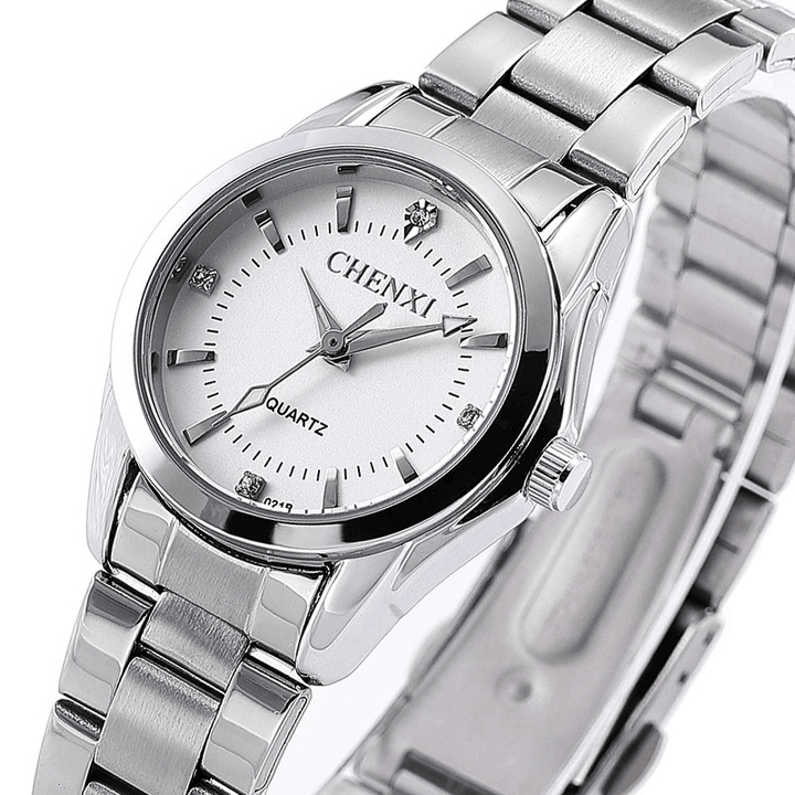 CHENXI CX-021B Fashion Women Watch Small Dial Stainless Steel Strap Female Quartz Watch - MRSLM