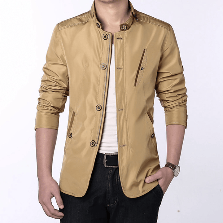 Mens Casual Business Fashion Jacket - MRSLM