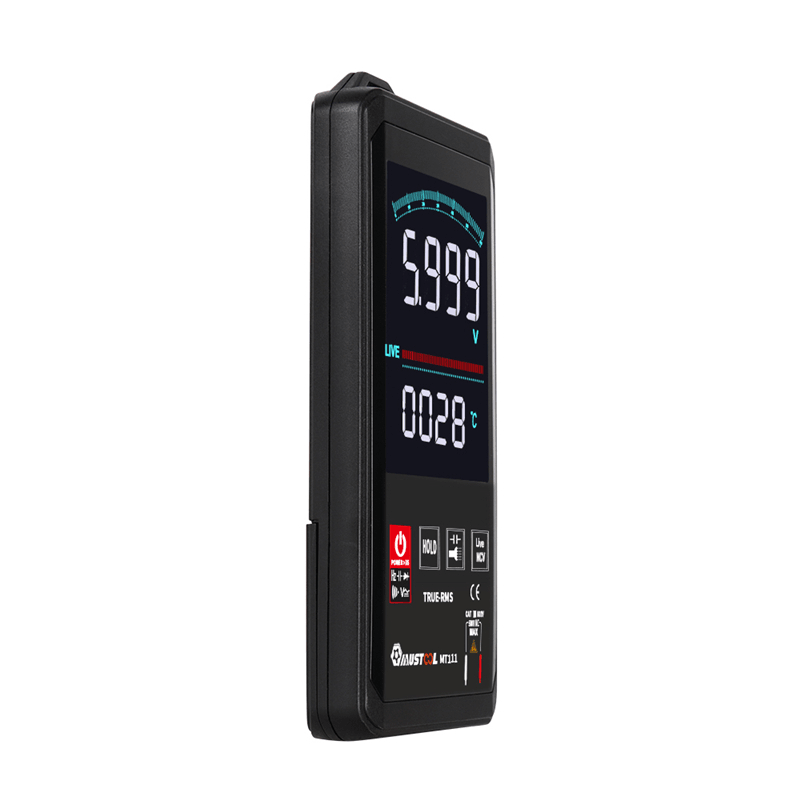 Mustool MT111 Touch Screen Digital Multimeter 6000 Counts Intelligent Scanning Digital Multimeter AC DC Measurement NCV True RMS Measurement - MRSLM