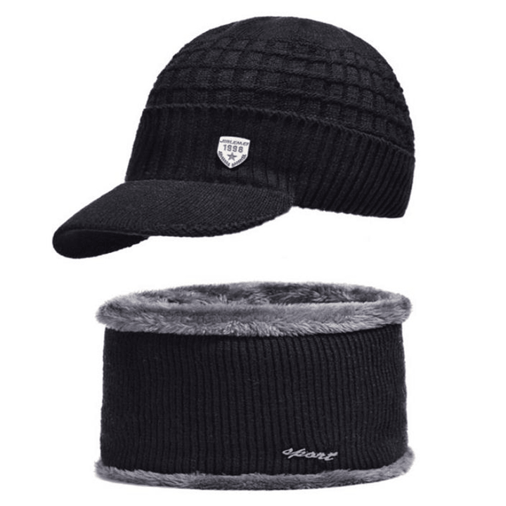 Knitted Hat Pleated Cap to Keep Warm - MRSLM