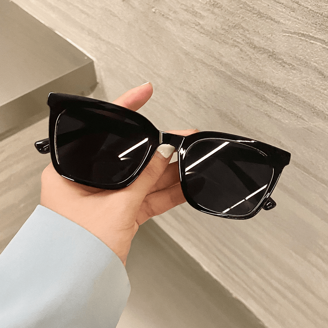 Sunglasses Net Celebrity Bungee Glasses Retro Style Net Celebrity Makeup Sunglasses Female - MRSLM