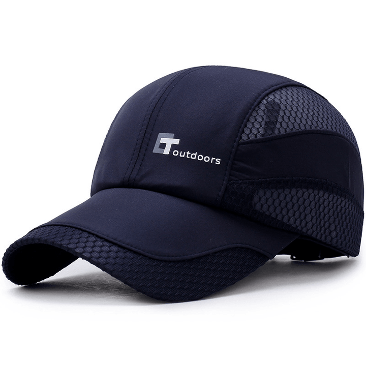 Men Summer Quick-Drying Mesh Breathable Baseball Cap - MRSLM