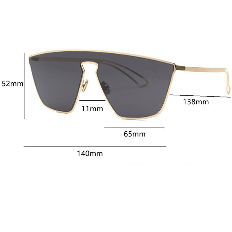 Sunglasses Men'S Coated Glasses Hipster - MRSLM