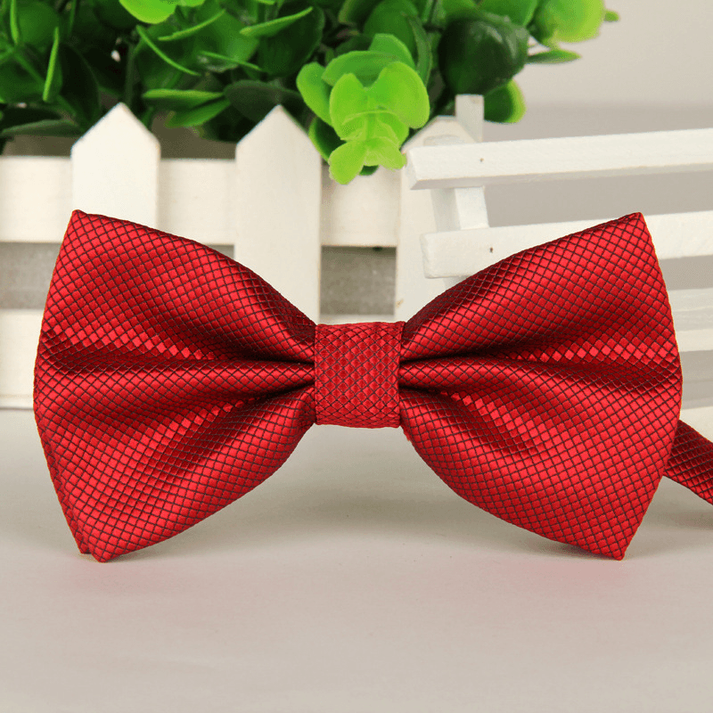 Bow Tie Men'S Polyester Yarn Casual Jacquard - MRSLM