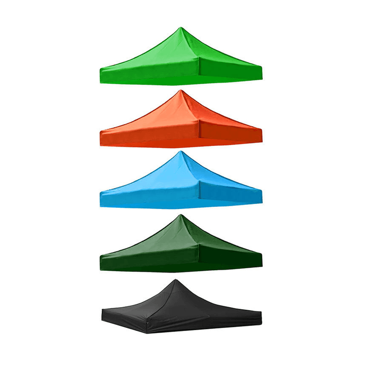 3X3M 420D Oxford Camping Tent Top Cover Awning Top Cover Waterproof UV Protection Garden Patio Tent Sunshade Canopy - MRSLM