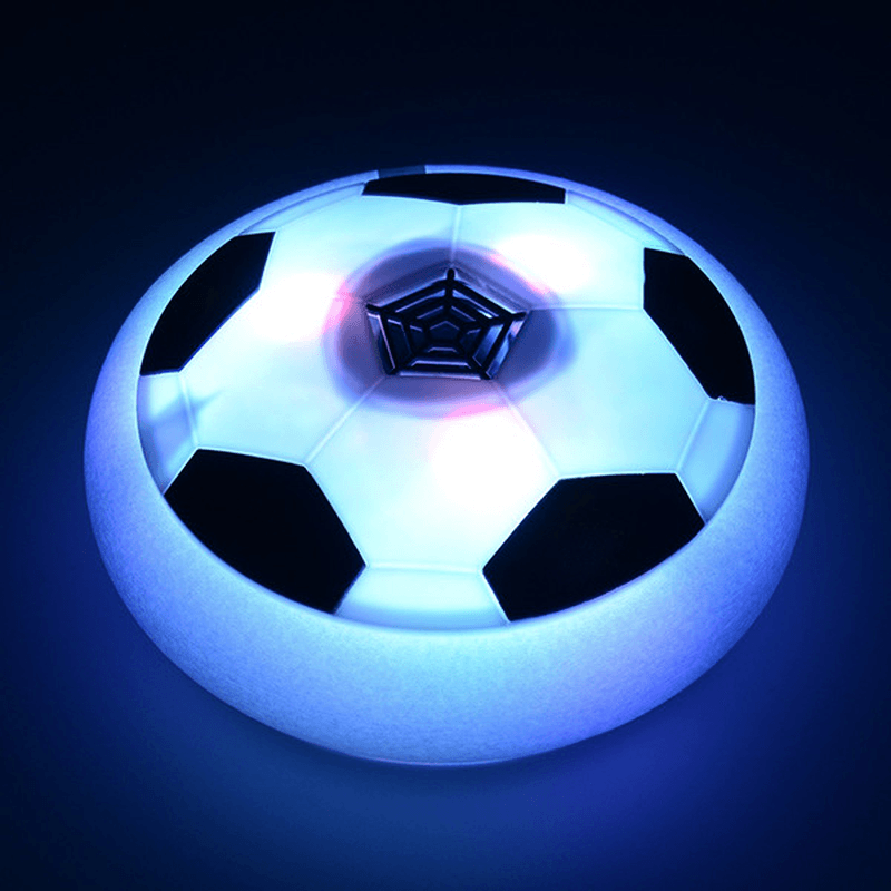 Electric Floating Football Universal Colorful Lights Air-Cushion Indoor Outdoor Suspension Soccer - MRSLM