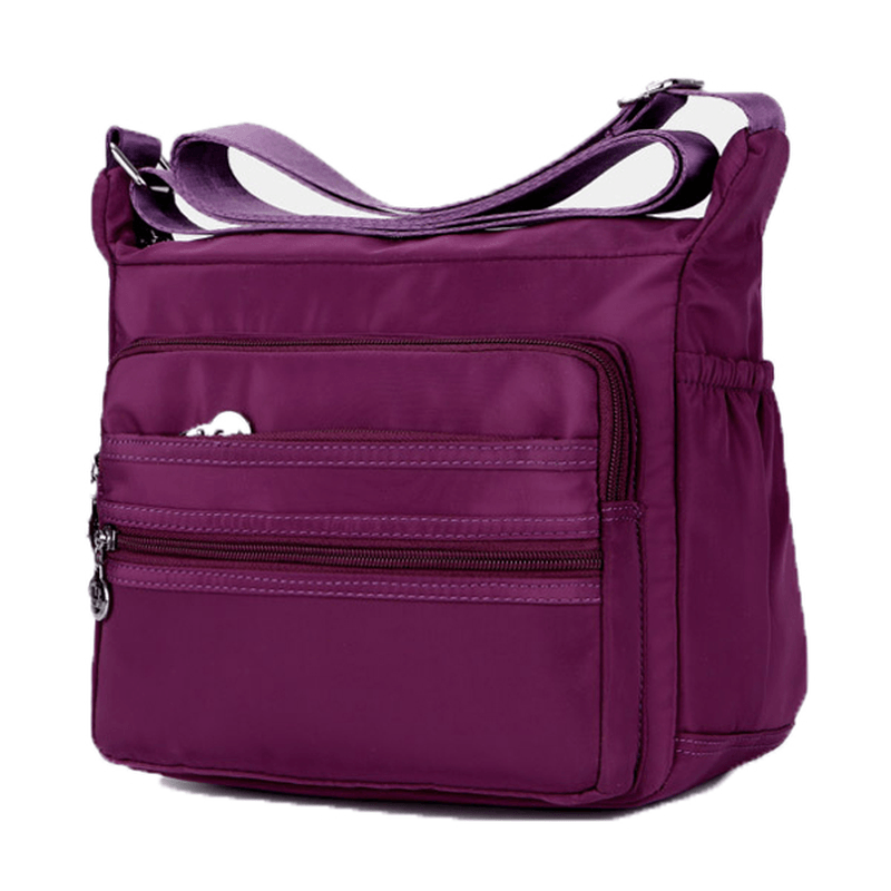 Large Capacity Women Waterproof Nylon Shoulder Bag Crossbody Bag - MRSLM