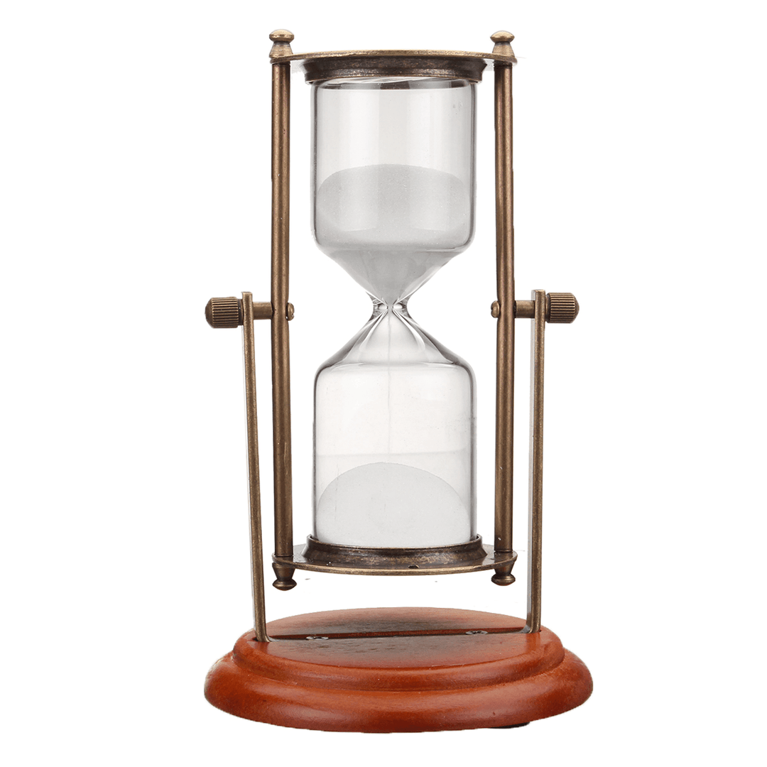 15 Minutes Rolating Hourglass Sandglass Sand Clock Timer Table Home Decoration Desktop Ornament - MRSLM