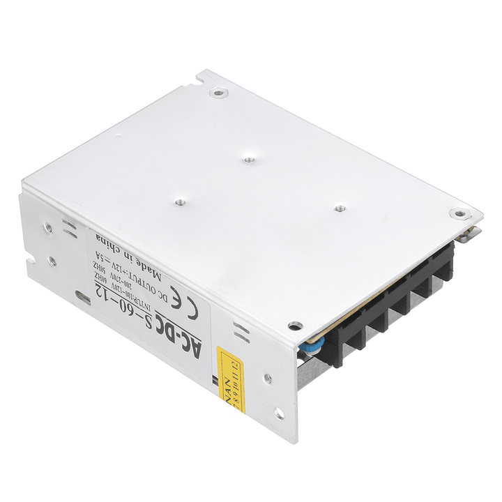 HANPOSE AC 110/220V to DC 12V 5A 60W/24V 5A 120W Universal Switching Power Supply for Nema 17 23 Stepper Motor 42 57 Motor Cnc/Led/Monitoring/3D Printer - MRSLM