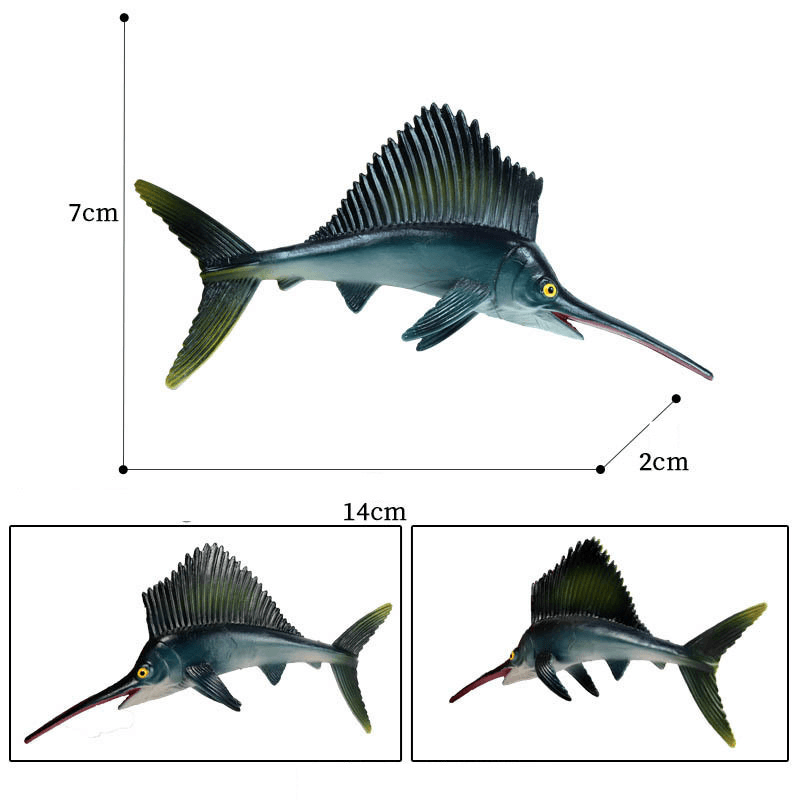 Simulation of Marine Life Tropical Fish Model - MRSLM