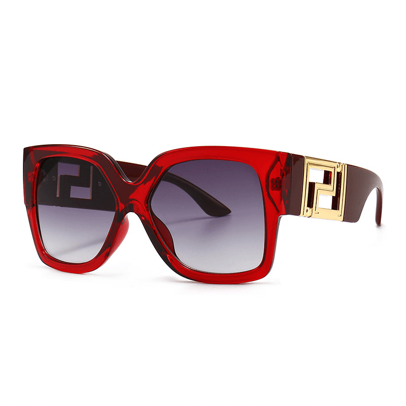 Net Red Model Female Square Sunglasses - MRSLM