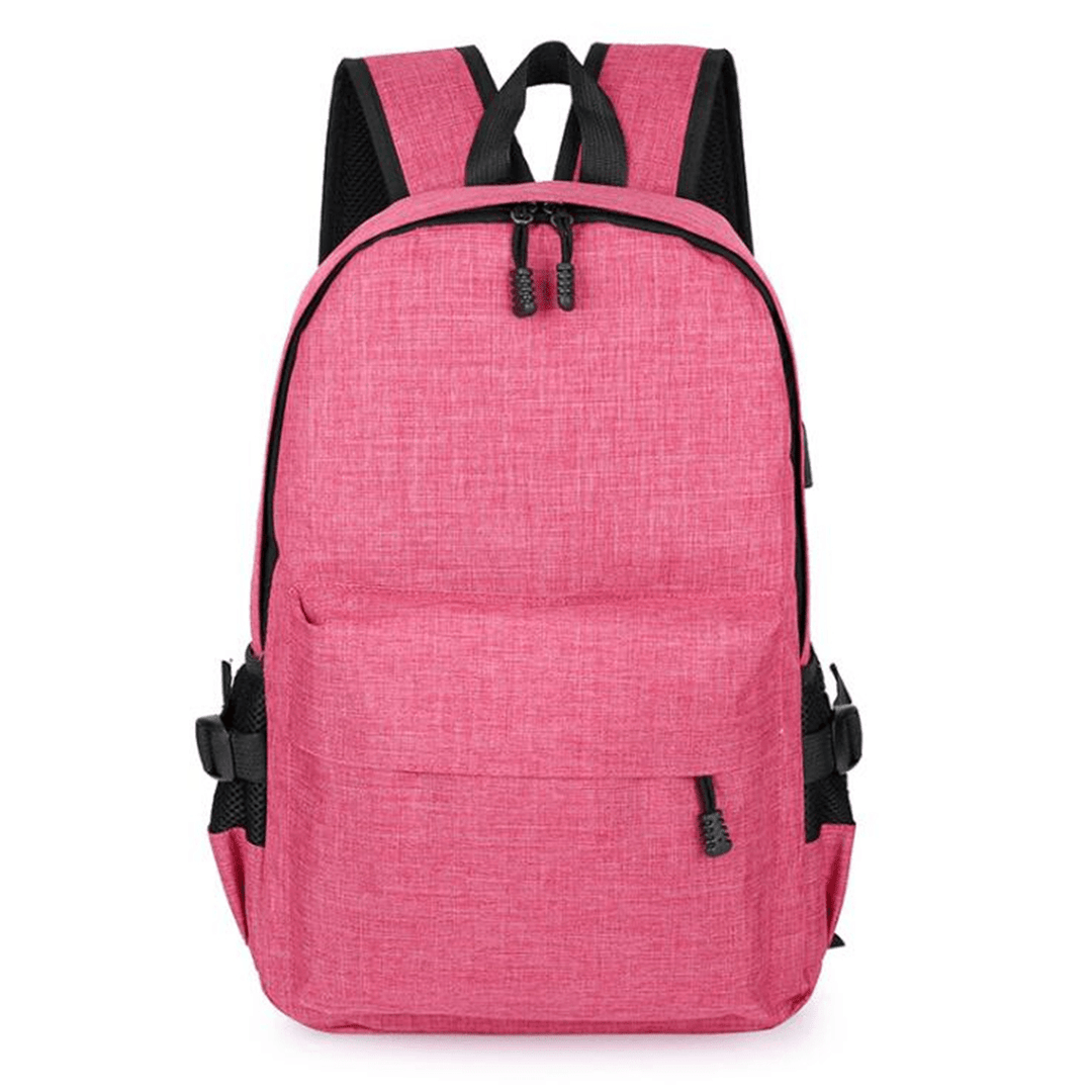 15L Outdoor USB Anti-Theft Backpack Rucksack Laptop Bag School Shoulder Bag Camping Travel - MRSLM