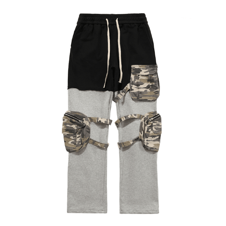 American High Street Stitching Camouflage Three-Dimensional Multi-Pocket Pant - MRSLM