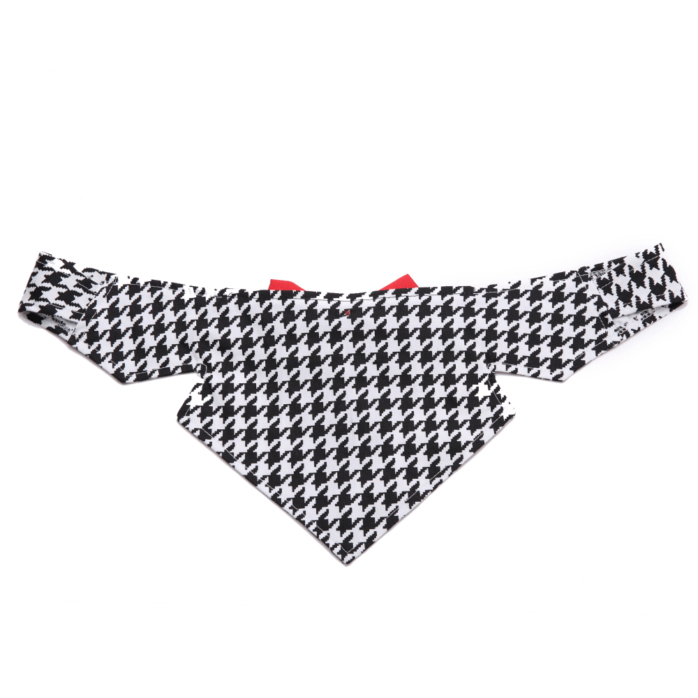 Formal Dog Bow Ties Tuxedo Bandana Collar with Bowtie Adjustable Neckerchief for Party - MRSLM