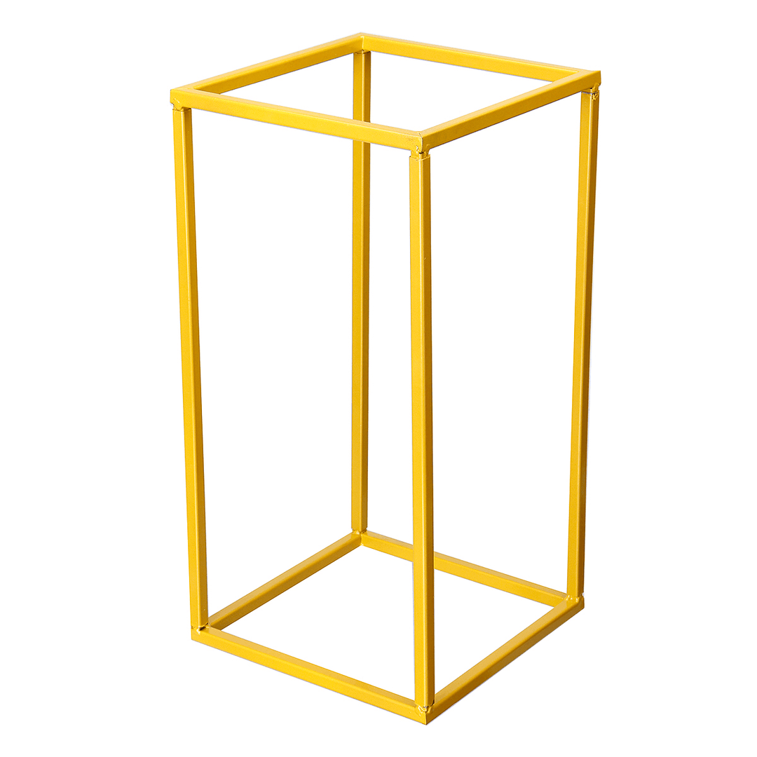 Flower Rack Wedding Metal Art Geometric Column Vase Stand Prop Party Detachable - MRSLM