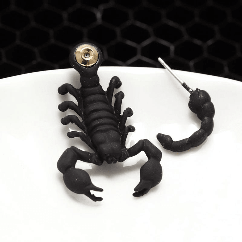 Halloween Earring Creative Scorpion Earrings Lightweight for Hallowen Party Decoration - MRSLM