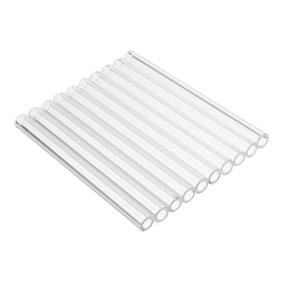 10PCS 100X7X1Mm Length 100Mm OD 7Mm Thick Wall 1Mm Borosilicate Glass Blowing Tube Lab Factory School Home Tubes - MRSLM