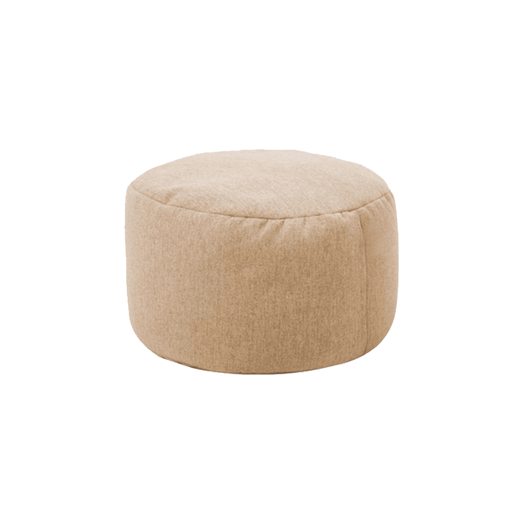 Nesloth Small round Beanbag Sofas Cover without Filler Upholstered Velvet Footstool Chair Pouf Puff Couch Tatami Living Room - MRSLM