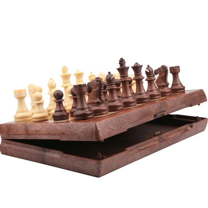 Chess Magnetic Chess Pieces Adult High-End Chessboard Imitation Solid Wood Children'S Student Primer - MRSLM