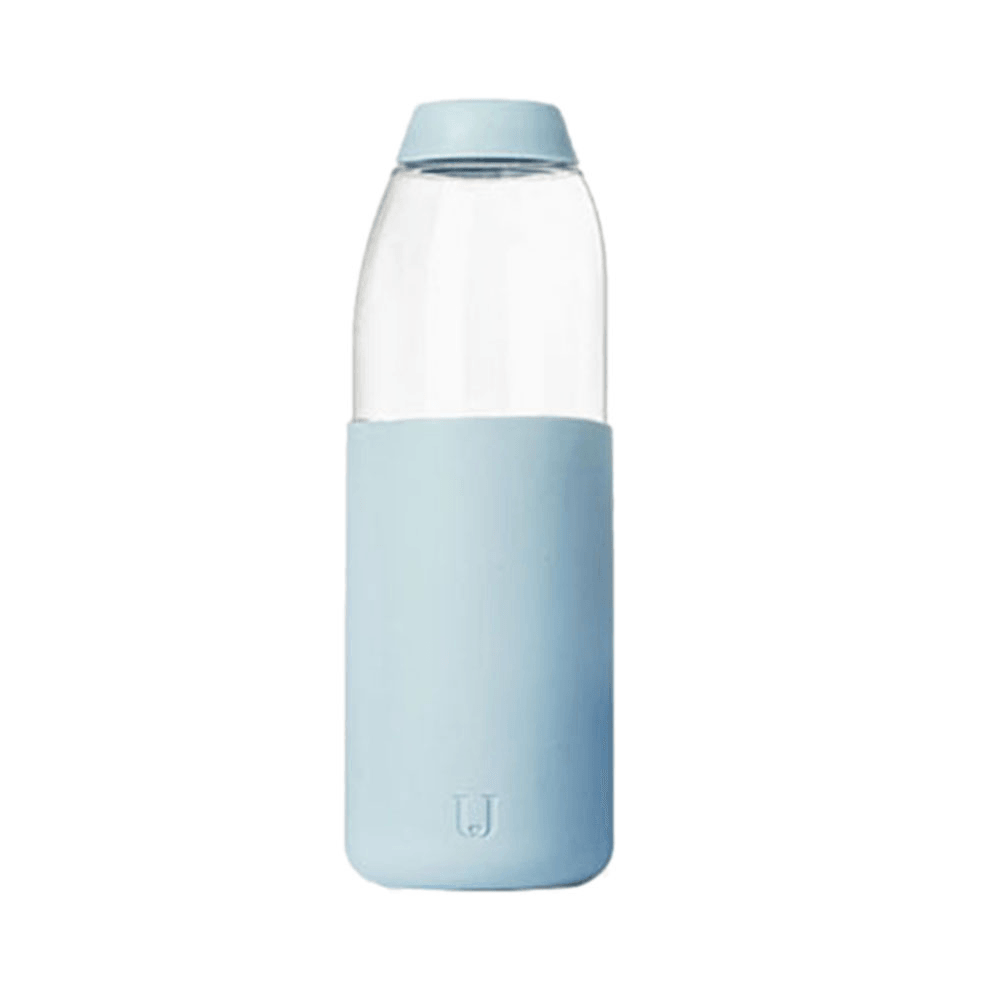 Jordan&Judy Fruit Glass Cup 260ML/560ML Home Portable Water Bottle Kitchen Drinkware Drinking Tool - MRSLM