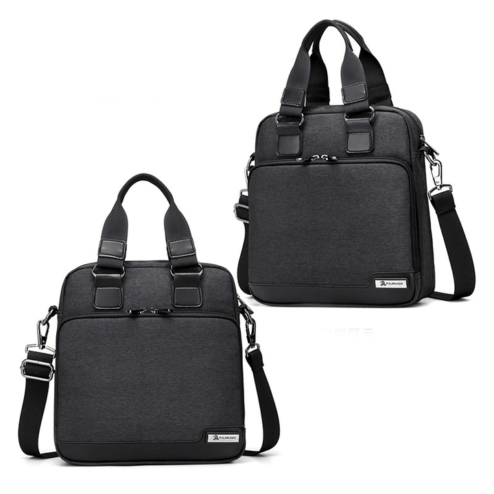 Men Anti-Theft Backpack Handbag Shoulder Bag Laptop Notebook Bag Outdoor Traveing Crossbody Bag - MRSLM