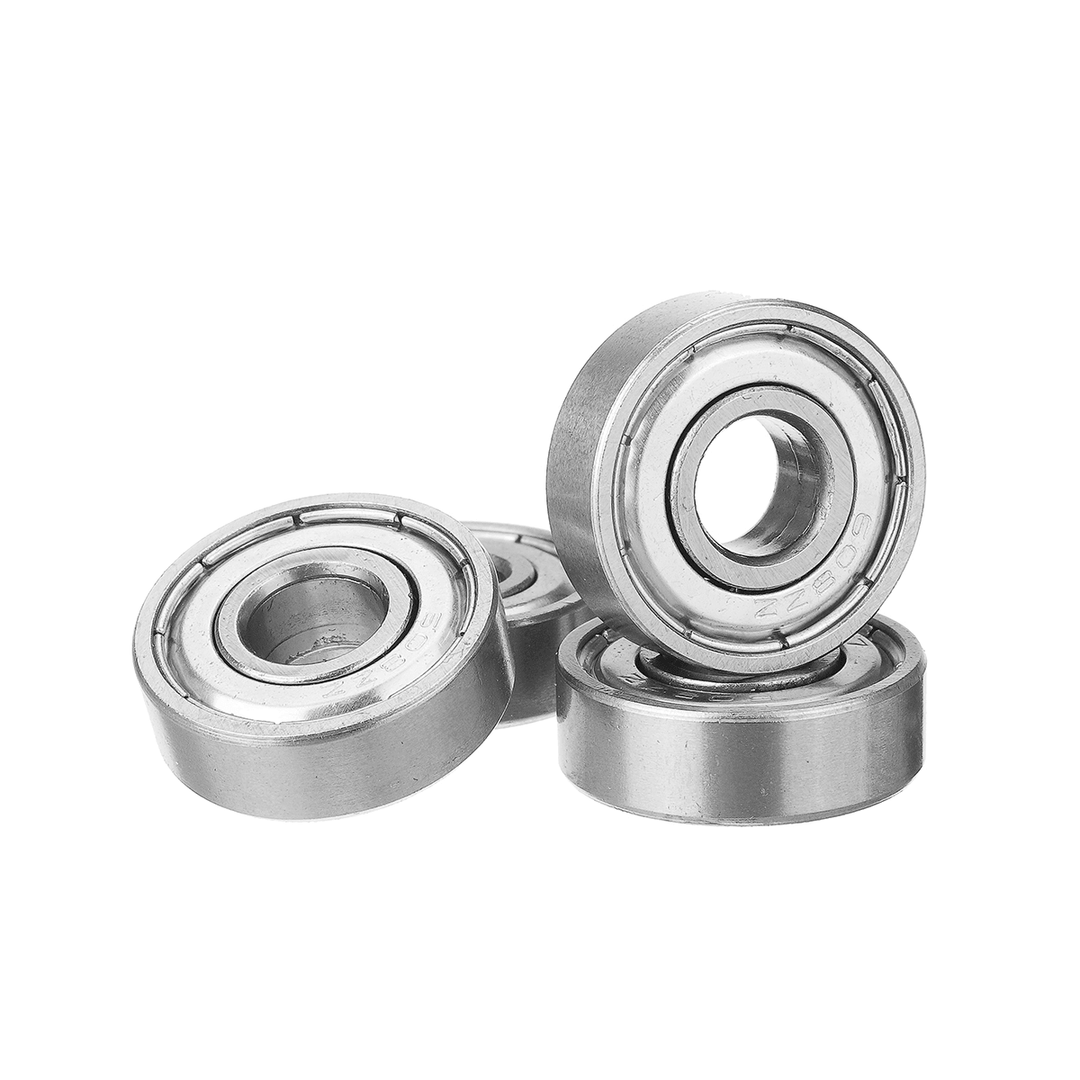 10Pcs High Carbon Steel Bearing 608ZZ Miniature Double Shielded Ball Bearing - MRSLM