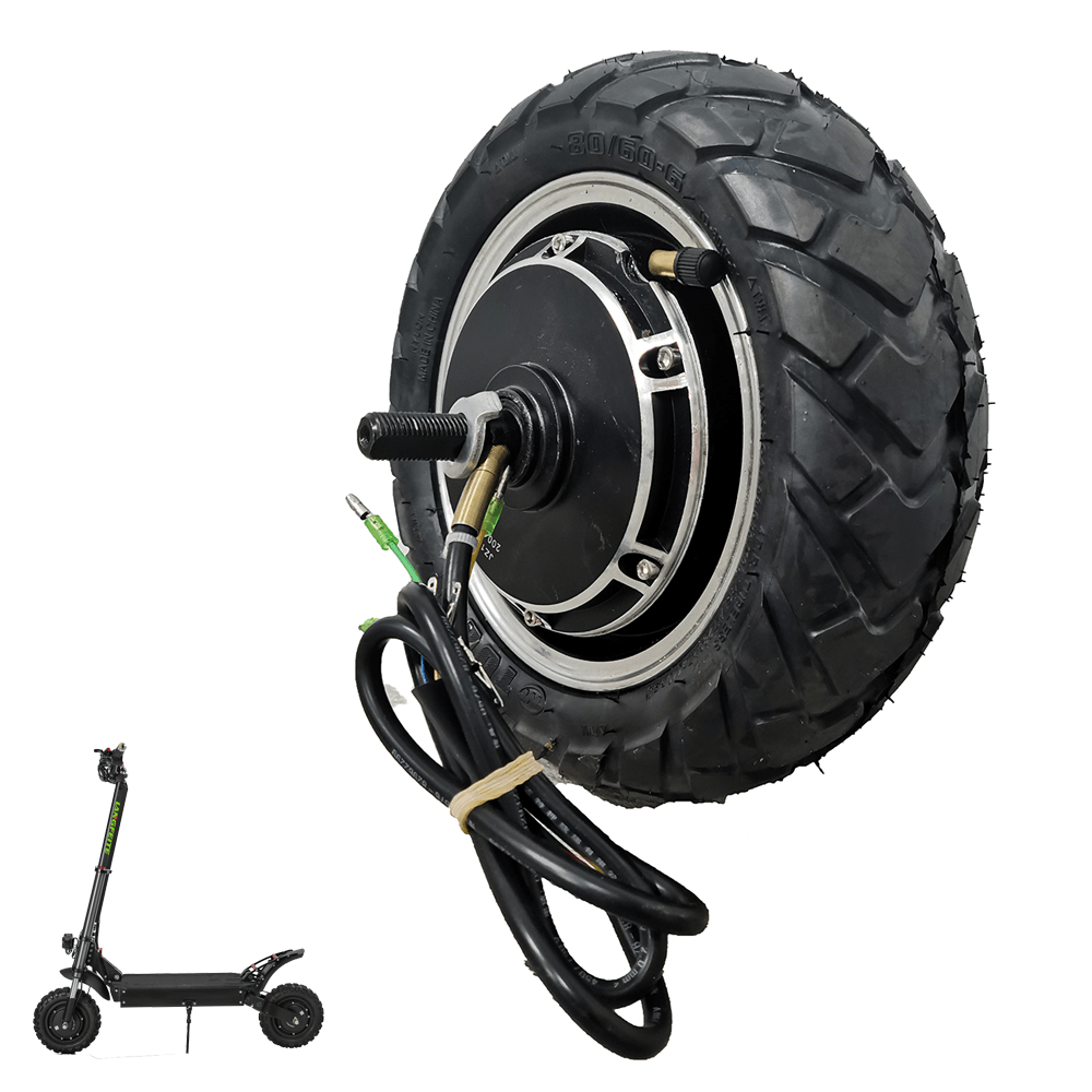 BOYUEDA 10/11Inch 52V 1600W/ 60V 2800W Electric Scooter Brushless Hub Motor Anti-Skid Wheel Tire Set - MRSLM