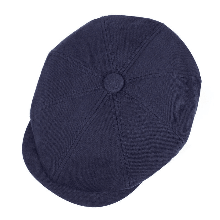 Retro Fashion Male British Wild Beret Octagonal Hat - MRSLM