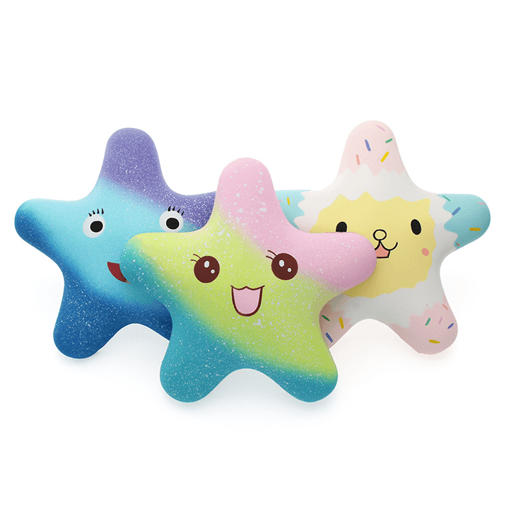 Vlampo Squishy Starfish 14Cm Sweet Licensed Slow Rising Original Packaging Collection Gift Decor Toy - MRSLM