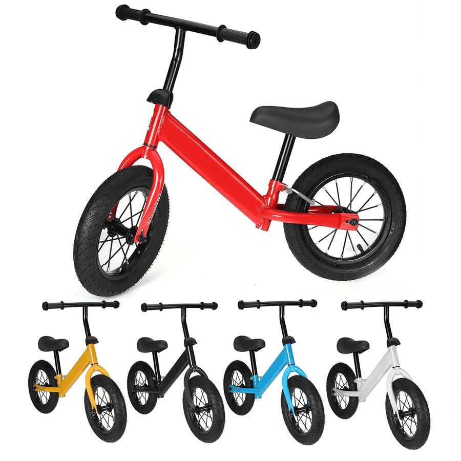 Children Balance Scooters Treadless Baby Bicycle Toy Child Bike with Tire Pump for 1-6 Year Olds - MRSLM